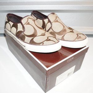 10.5 Coach logo men's slides